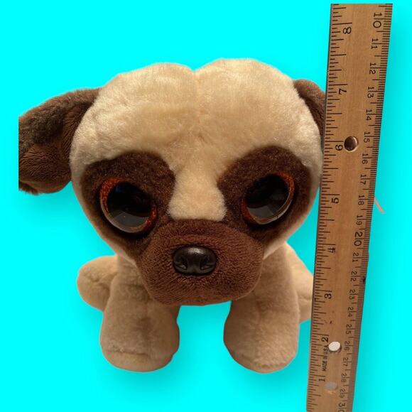 Rare TY Original Beanie Babies Boos Rufus the Pug Dog 6 inches Plush With Tags - Picture 7 of 8